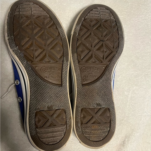 Blue Chuck Taylor Converse Allstar low sneaker - Picture 4 of 5